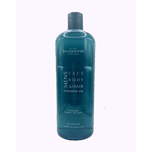 NEW Pecksniffs Face Body & Hair Cleansing Gel, Stylish- Grapefruit, Yuzu, Marine